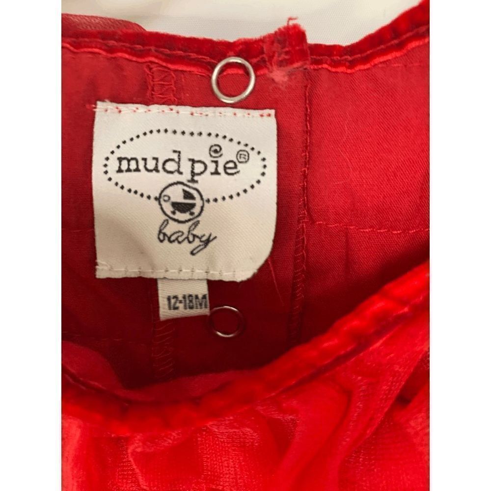 Mudpie Baby Red Formal Dress - Picture 6 of 9